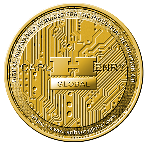 CARL HENRY GLOBAL Coin Cryptocurrency Token CHGlobal V2 500x500